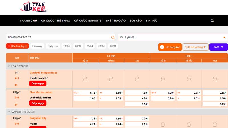 Giới Thiệu Về Trang Tỷ Lệ Kèo 1 Giới thiệu tổng quan trang unitedfantasyflight.com